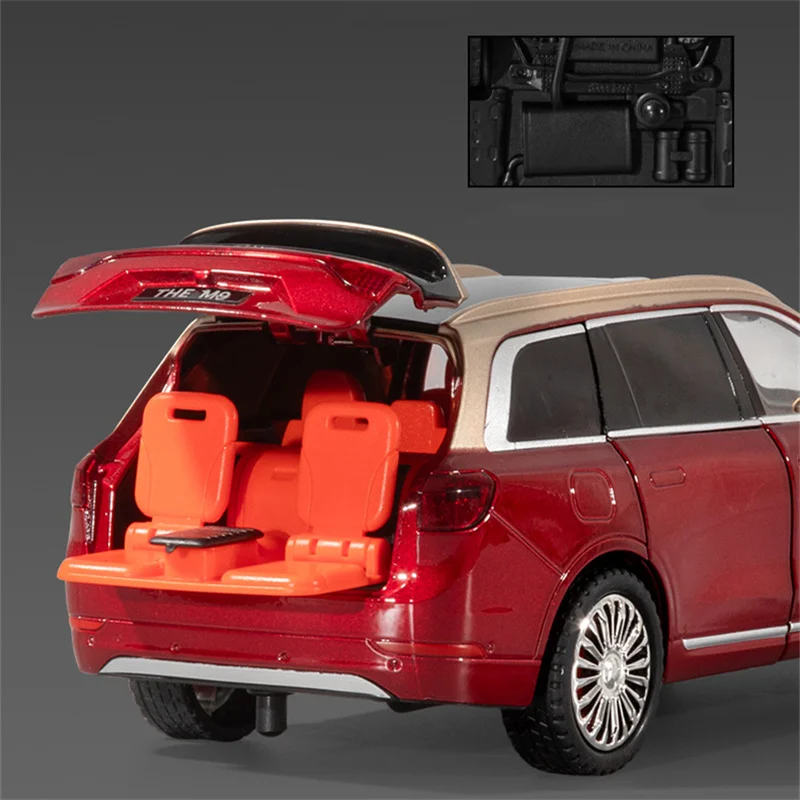 AITO M9 SUV 1:24 Diecast Model with Lights 6 AITO M9 SUV 1:24 Diecast Model with Lights - Image 6