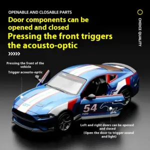 2018 Ford Mustang GT 1:32 Diecast Model 10 S23e4c3a0efca45c8ac74aecd23a5ee764