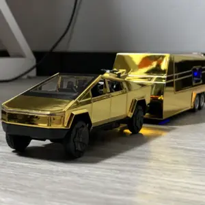 1:32 Futuristic Gold Off-Road Pickup Model 15 S24172c769c164c05a291853c33bdc516e