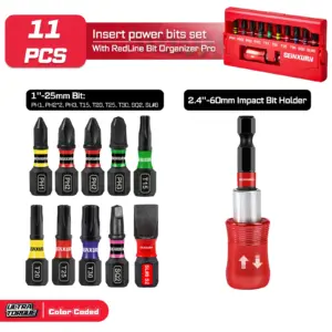 Impact Screwdriver Bits Set for Professionals 17 S242055e5321c4fd4a0c3f6770744c982h