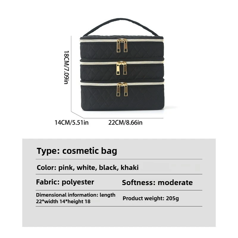 Elegant Multi-Layer Storage Bag in Five Colors 6 Elegant Multi-Layer Storage Bag in Five Colors - Image 6