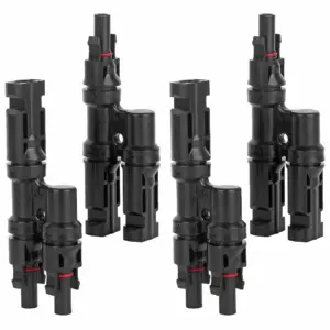 IP67 Solar PV Connectors with Red Seal