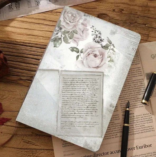 Vintage European Style Notebook with Artistic Cover 8 Vintage European Style Notebook with Artistic Cover - Image 8