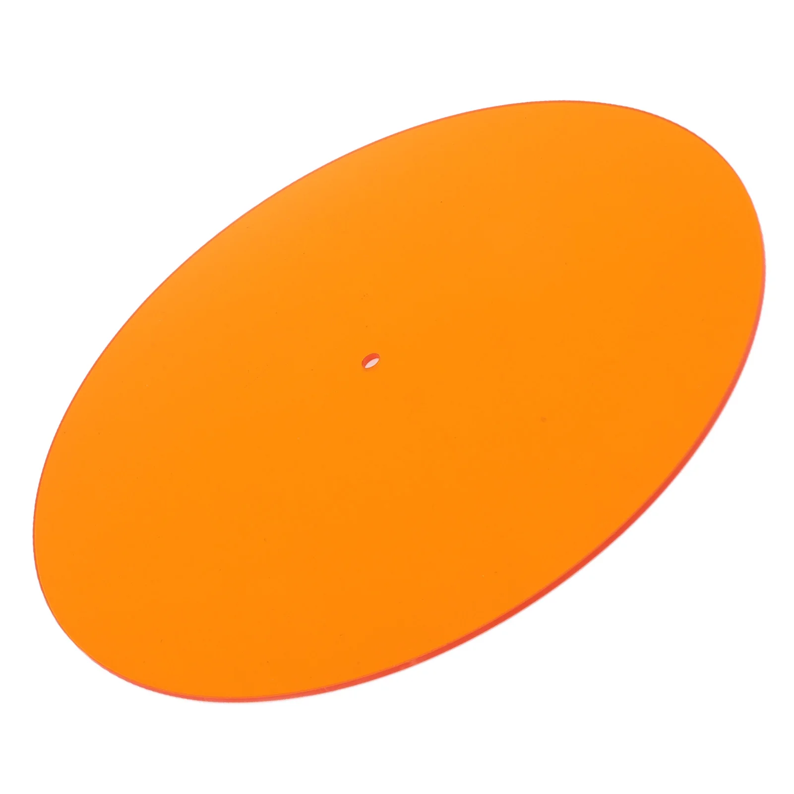 Transparent Acrylic Record Player Turntable Mat 2 Transparent Acrylic Record Player Turntable Mat - Image 2