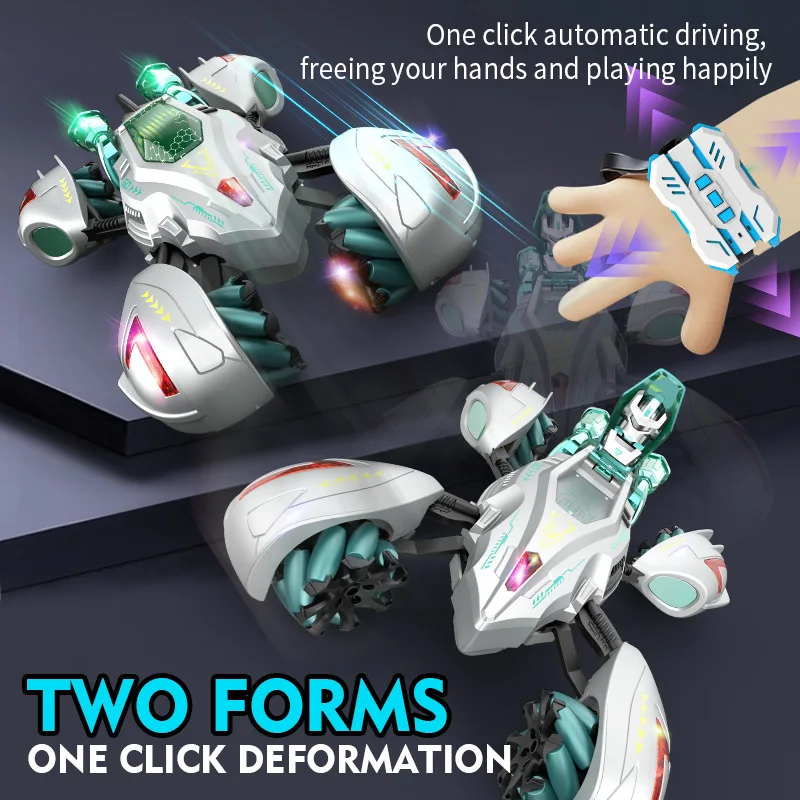 Futuristic 4WD RC Car with Lights 2 Futuristic 4WD RC Car with Lights - Image 2