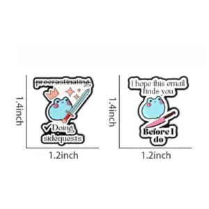 Playful Blue Frog Brooch for Accessories 9 S246cc6d4ef8f44c7a61676a5130af10dI