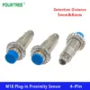 LJ18A3 Plug-in Proximity Sensor 5mm 8mm Detection