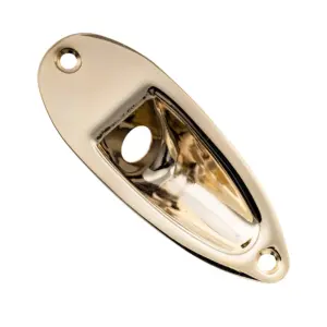 Steel Boat-Shaped Guitar Jack Plate for Strat 13 S24a9af42270644d58100df3c32408efes