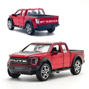 Black Die-Cast Muscle Pickup Truck Model 19 S24dad16d73744c4e887bec55e6889752k