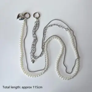 Pearl Diagonal Strap Chain for Bags 15 S24dbfd9563e147d1b13bb783ec59ef82I