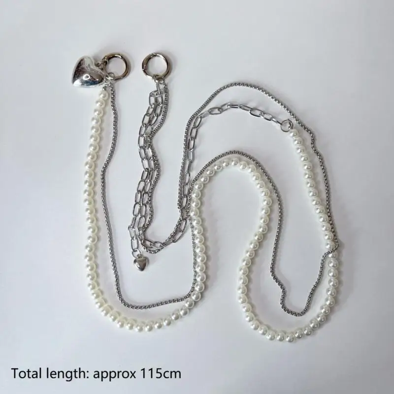 Pearl Diagonal Strap Chain for Bags 8 Pearl Diagonal Strap Chain for Bags - Image 8