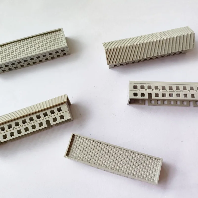 Miniature Factory Building for Dioramas 1:500 Scale 6 Miniature Factory Building for Dioramas 1:500 Scale - Image 6