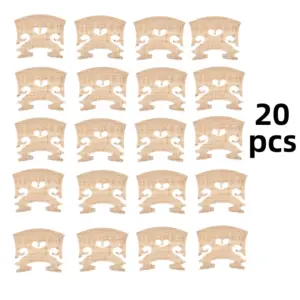 Baroque Style Violin Bridges Set for All Sizes 14 S2516c098f36b43dfa1a2a3ec52218397V