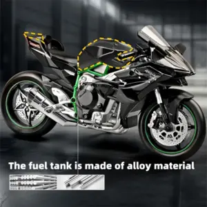 1:9 Scale Alloy Racing Motorcycle Model 11 S2534af06b6254d45995303b0e5523429s