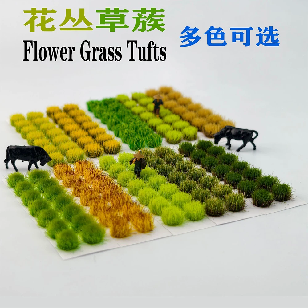 Mini Static Grass Tufts 8.1mm for Model Scenes 2 Mini Static Grass Tufts 8.1mm for Model Scenes - Image 2