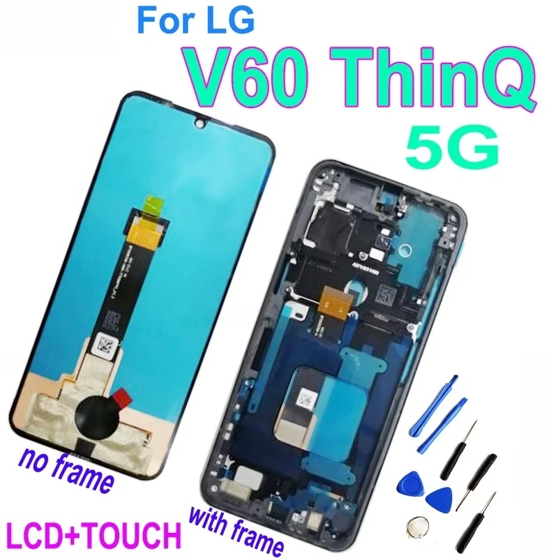 LG V60 ThinQ 5G AMOLED LCD Display 6.8" 1 LG V60 ThinQ 5G AMOLED LCD Display 6.8"