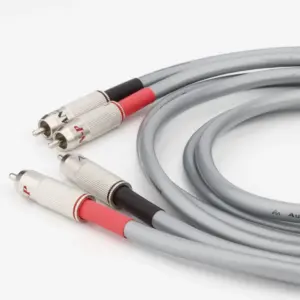 Premium Silver RCA XLR Cable Set for Audio 10 S258ae251fe374d79bb525527bc4f6218O