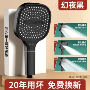 High-Pressure 13cm Bathroom Shower Head 14 S25a21f706e08401887039d27d9c14b16v