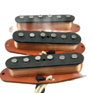 Vintage Single-Coil Guitar Pickup Set 52mm Alnico 5 9 S25aa597cdd7645a0aa469c98d69f57974