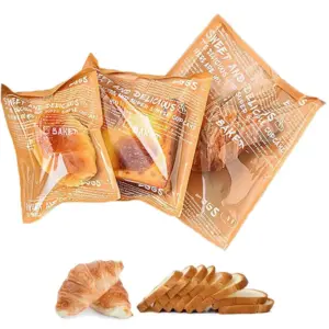 Heat-Sealable Kraft Baking Bags, 3 Sizes 13 S25b82afc2c4d4beca328fad22d88341dy