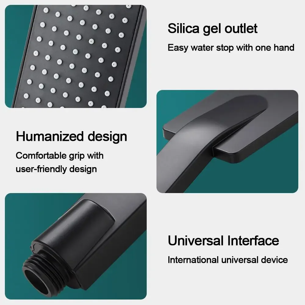 Pressurized Round Bathroom Shower Head in Chrome 5 Pressurized Round Bathroom Shower Head in Chrome - Image 5