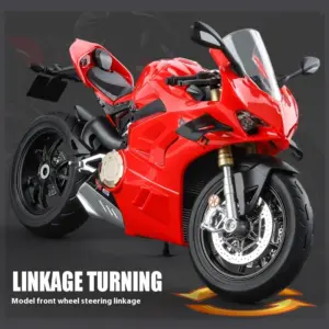 Red Alloy Motorcycle Model 1:9 Scale Collection Display 11 S25f9a8f856b64491a0cf40a94afaab69k