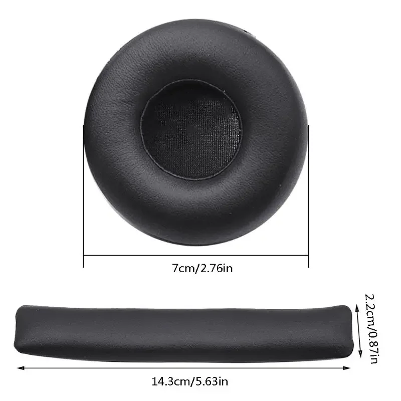 Replacement Leather Earpads for JBL E40BT 6 Replacement Leather Earpads for JBL E40BT - Image 6