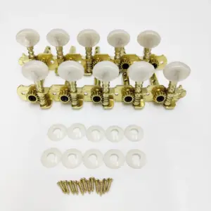 10-String Guitar or Mandolin Metal Tuning Pegs 16 S263a05fe305a4029bc8a66a96b5fcd978
