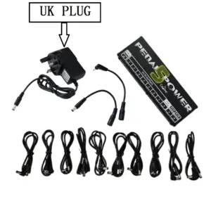 Caline CP-05 Pedal Power Supply with Isolated Outlets 18 S264b94d399b34a9fb279e910ee868be2R