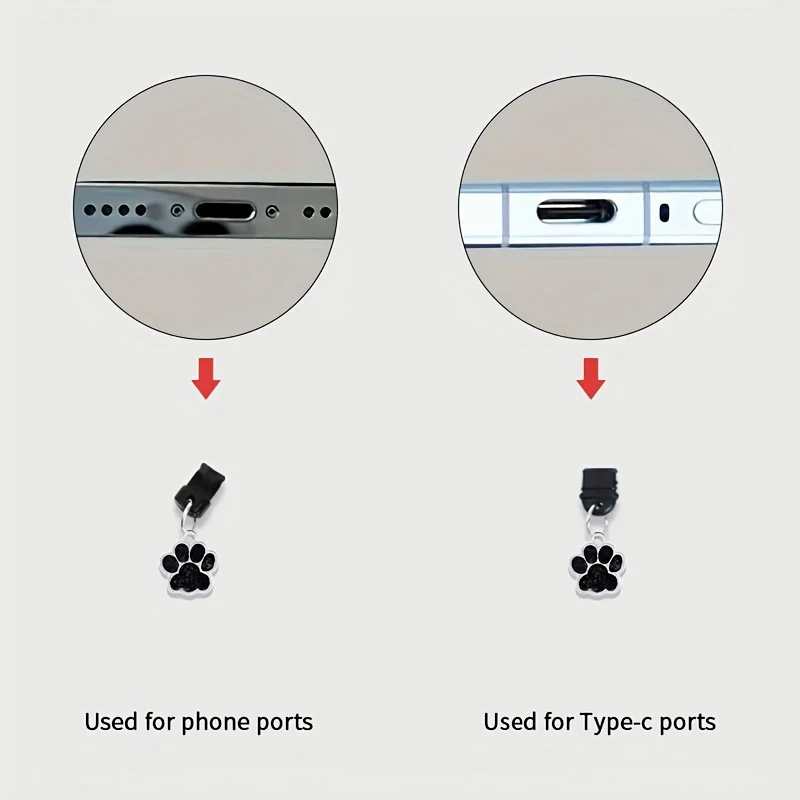 Cute Cat Paw Dust Plug for Smartphones 4 Cute Cat Paw Dust Plug for Smartphones - Image 4