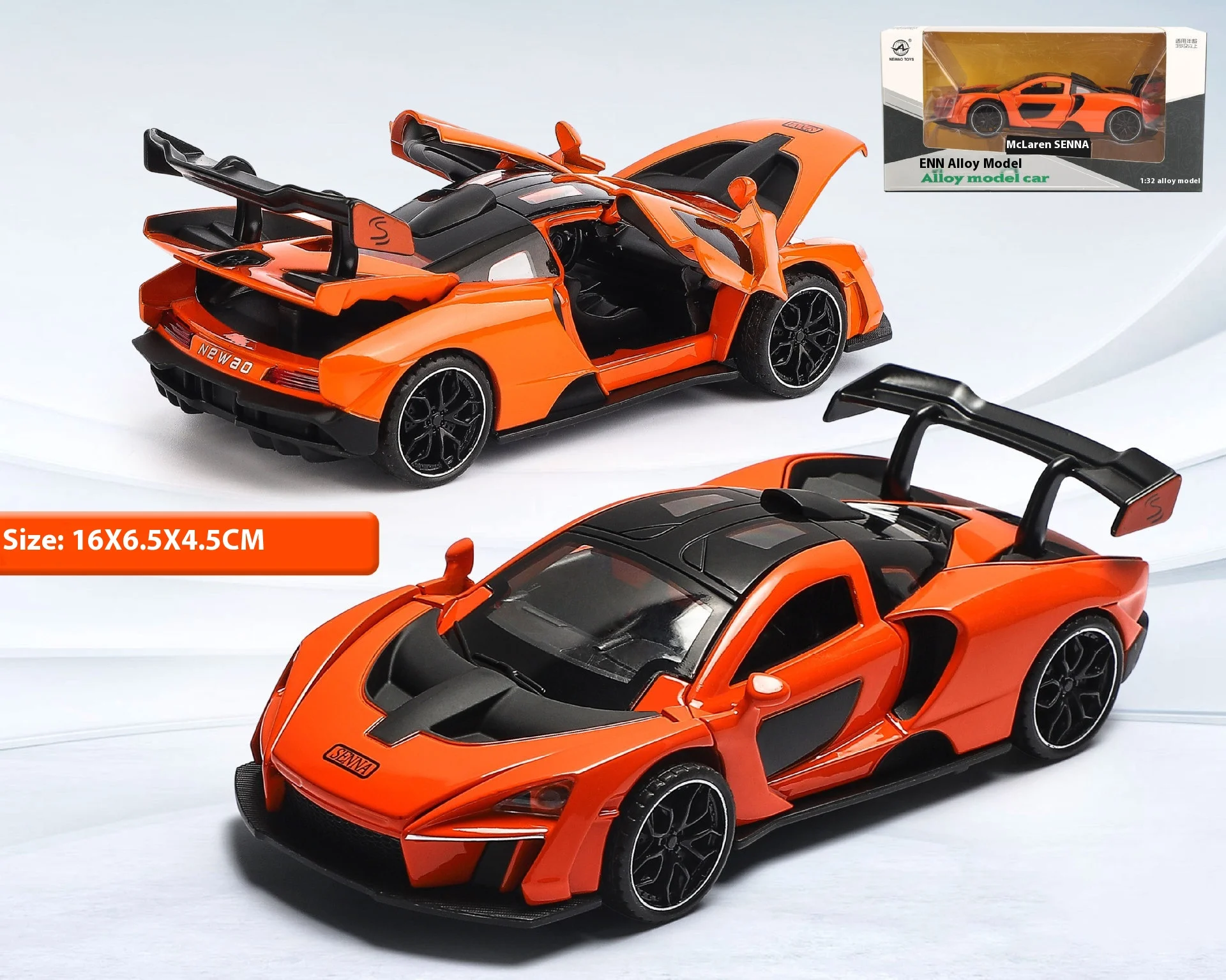 1/32 Diecast McLaren P1 Model in Purple 9 1/32 Diecast McLaren P1 Model in Purple - Image 9