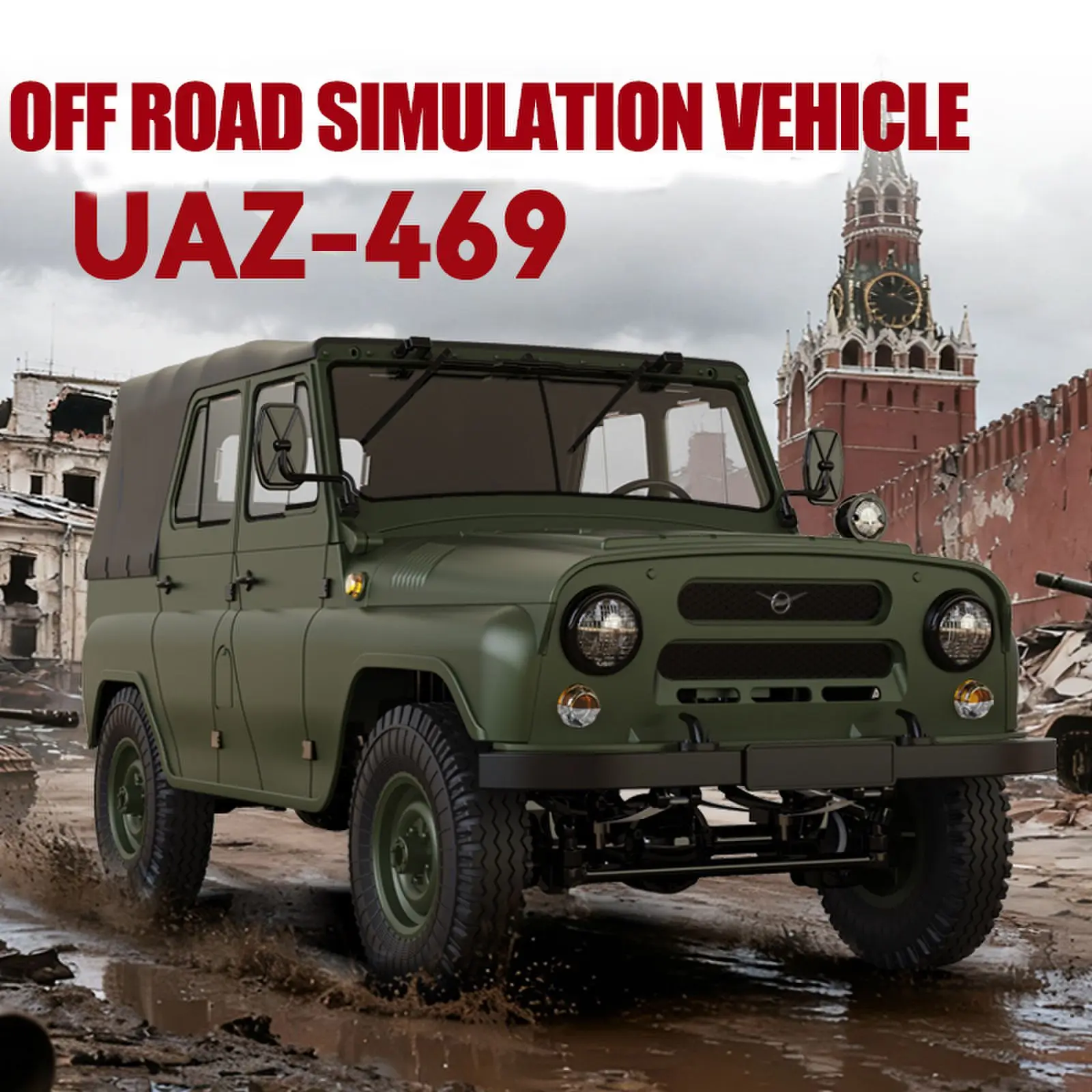 1:12 Scale Remote Off-Road Climbing Vehicle 4 1:12 Scale Remote Off-Road Climbing Vehicle - Image 4