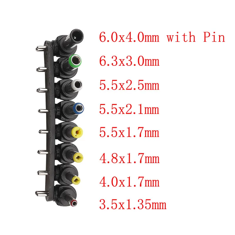 Universal DC Power Male Connector Set with 8 Sizes 6 Universal DC Power Male Connector Set with 8 Sizes - Image 6