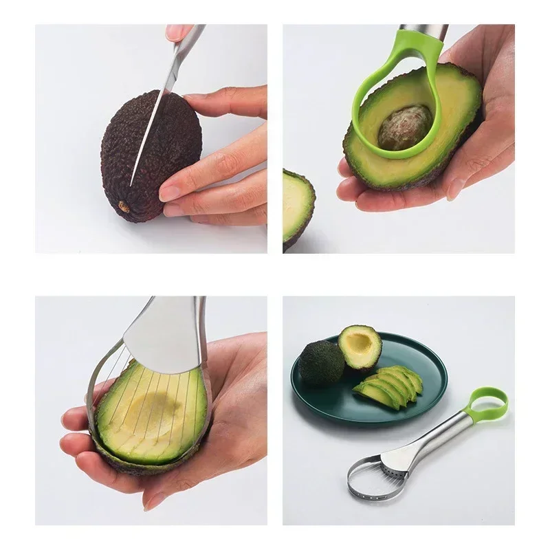 Stainless Steel Avocado Slicer for Kitchen 5 Stainless Steel Avocado Slicer for Kitchen - Image 5