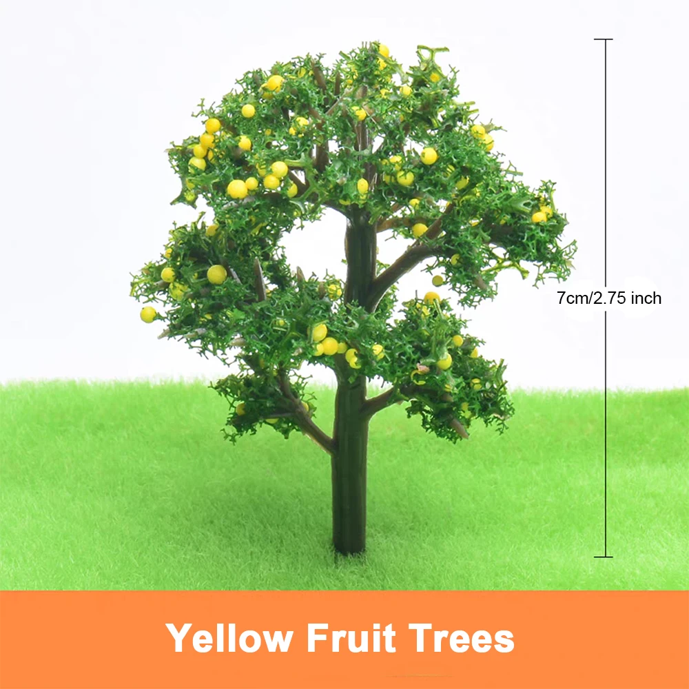 Miniature Fruit Trees for Dioramas Set 4 Miniature Fruit Trees for Dioramas Set - Image 4