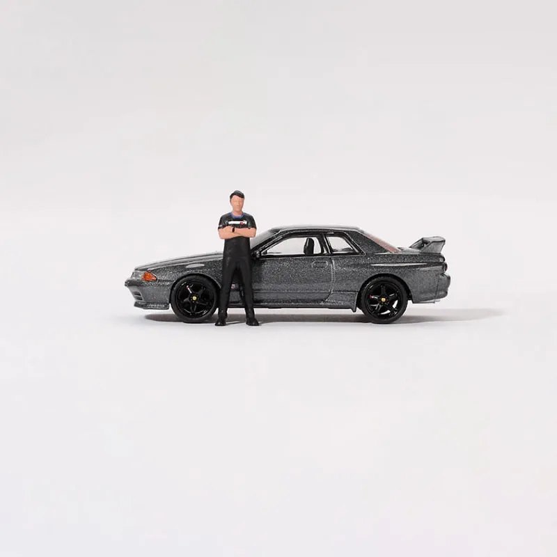 Dark Nissan Skyline GTR R32 Diecast Model 1:64 4 Dark Nissan Skyline GTR R32 Diecast Model 1:64 - Image 4