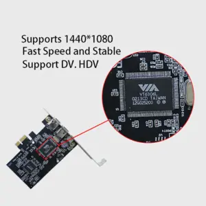 PCIe to IEEE 1394 FireWire Expansion Card 11 S26ddf8f918b8471bbfe3c2bc7f0939ebP