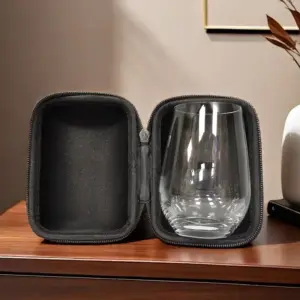 Outdoor Portable Wine & Whiskey Set in Leather 7 S26fb94fcf7c844ab894426f567021147J