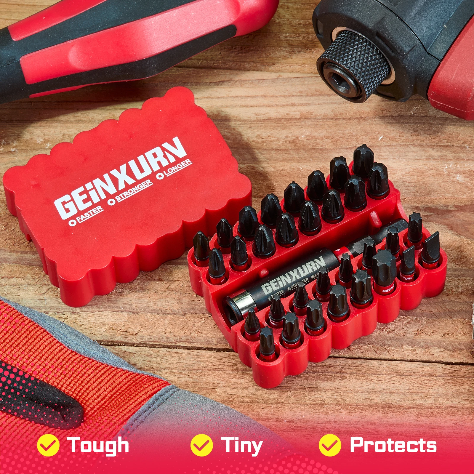 33-Piece Impact Screwdriver Bit Set for Professionals 5 33-Piece Impact Screwdriver Bit Set for Professionals - Image 5