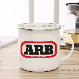 Vintage ARB 4x4 Enamel Coffee Mug 6 S270a3f06862342c78d9418d9ced494b2i