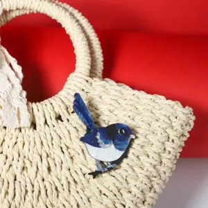 Blue Magpie Acrylic Brooch for Fashion 10 S27252ed963764d89b5c51c4af4309c87c