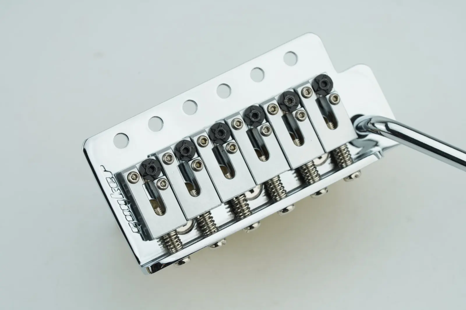Black Electric Guitar Bridge Set Model 1001-S 6 Black Electric Guitar Bridge Set Model 1001-S - Image 6