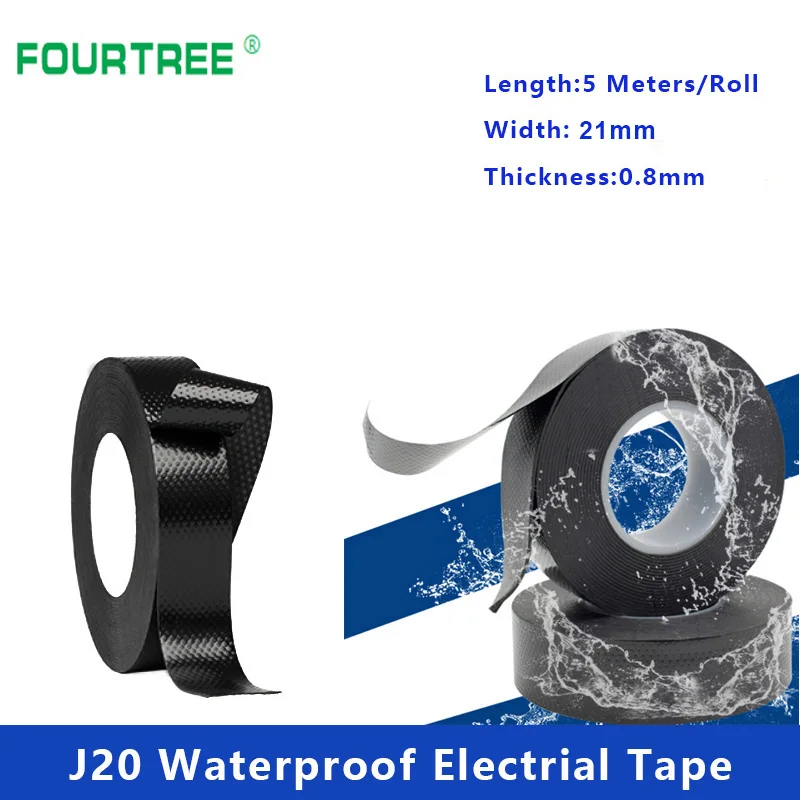 J20 High Pressure Electrical Tape 5m x 21mm 4 J20 High Pressure Electrical Tape 5m x 21mm - Image 4