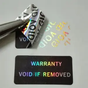 Holographic Security Sticker Pack, 100 pcs