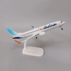 Metal B737 Aircraft Model - 1:400 Scale Display 8 S27701d8e0eb6465d8b98b6b7a2948410h
