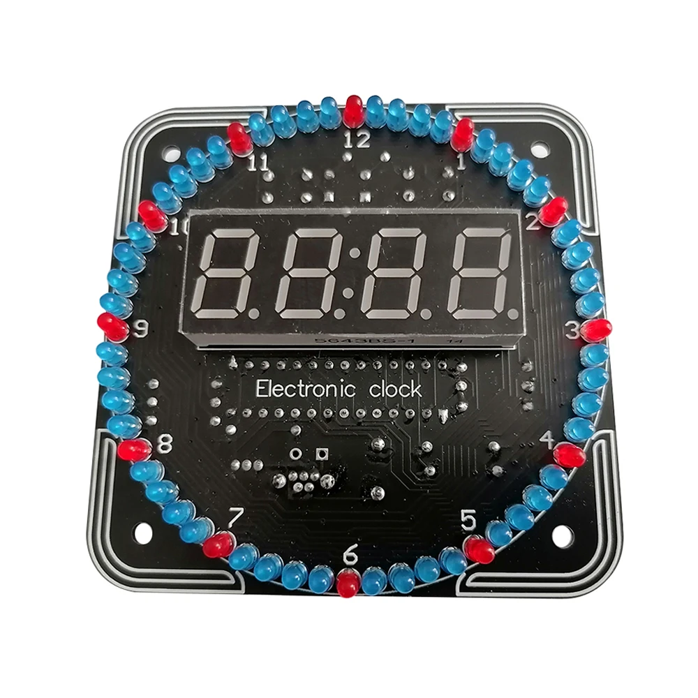 Digital Clock DIY Kit with LED Display 6 Digital Clock DIY Kit with LED Display - Image 6