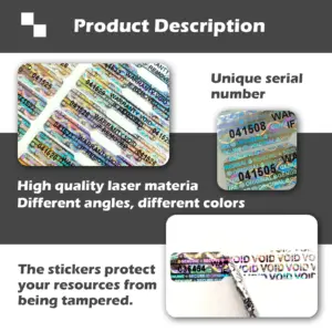 Bone-Shaped Holographic Security Sticker 50mm x 10mm 11 S2779eb62879e4a97a6707e2bbae5c3f6W