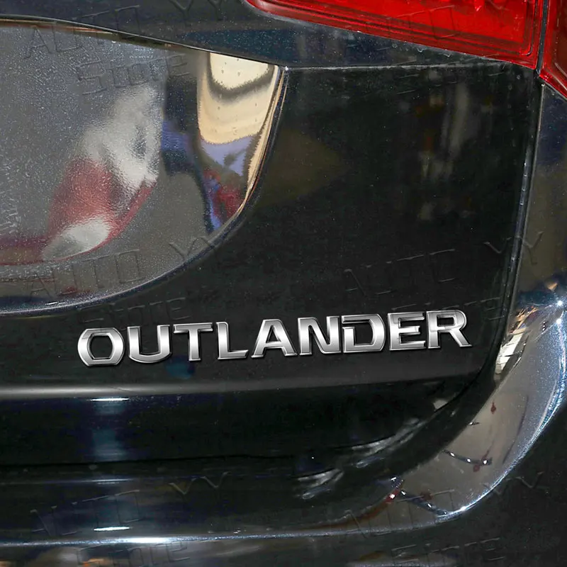 OUTLANDER 3D Metallic Car Decal for Mitsubishi 4 OUTLANDER 3D Metallic Car Decal for Mitsubishi - Image 4