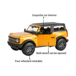 Maisto 1:24 Ford Bronco Badlands Model Car 12 S2788fbad088c4991b0a06599fa4739c6f