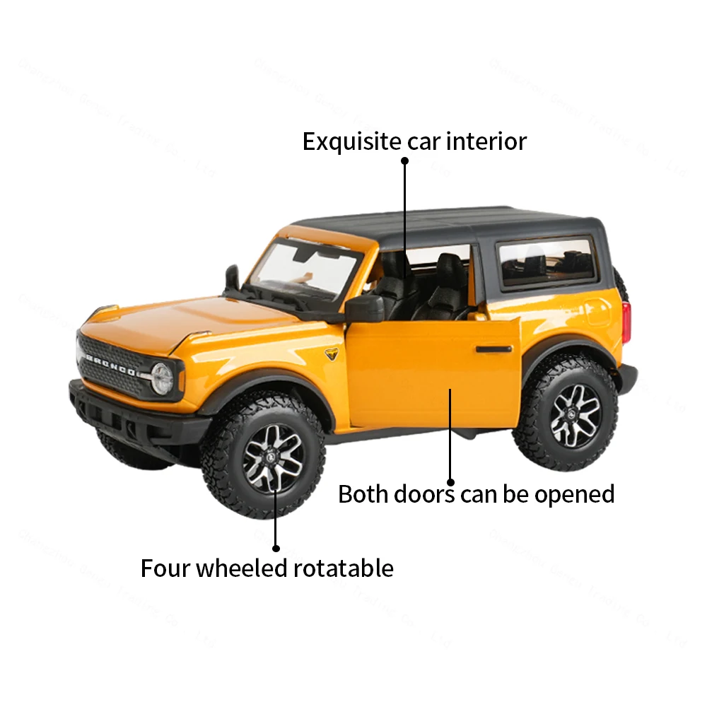 Maisto 1:24 Ford Bronco Badlands Model Car 3 Maisto 1:24 Ford Bronco Badlands Model Car - Image 3